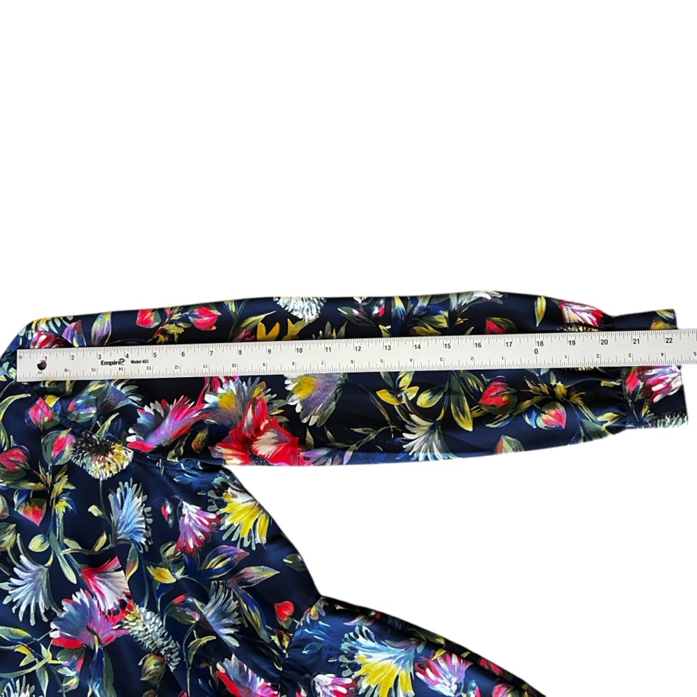 J.Crew Flouncy Hem Dress in Painted Floral - Size 2 - Picture 11 of 13